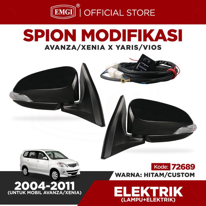 Modifikasi Spion Mobil Avanza Xenia housing Yaris Vios 2012 - Elektrik