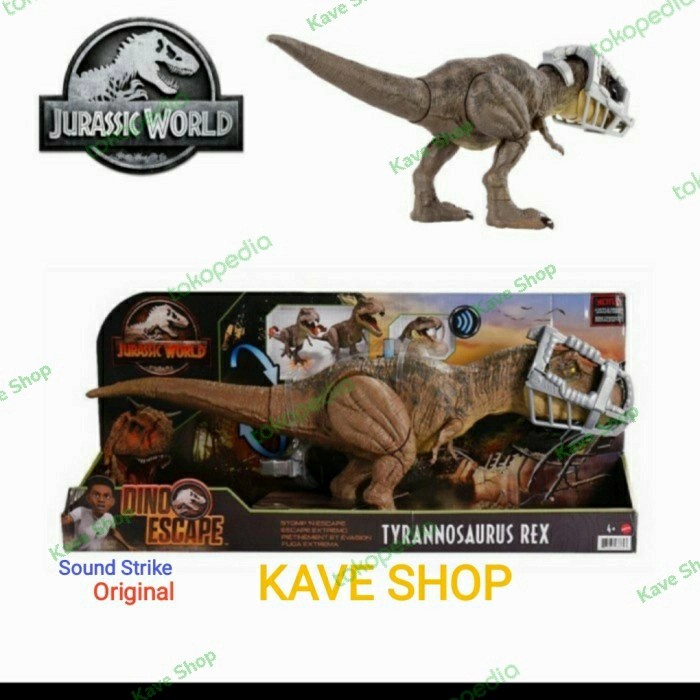 Jurassic World Tyrannosaurus Rex - Sound Strike - - Mattel