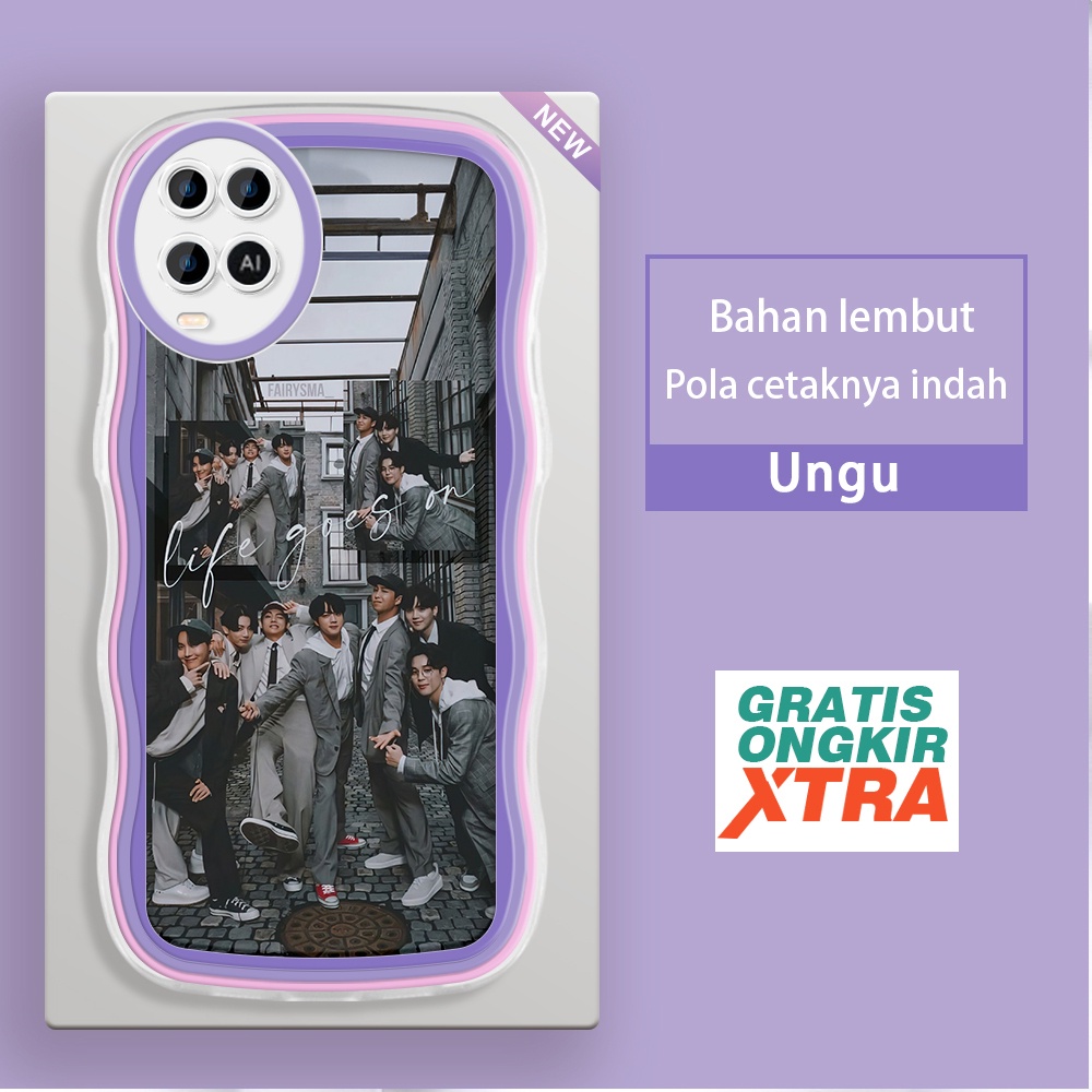 Mulia OPPO A37 A37F A53 2020 A52 A54 2021 A55 A57 2022 A59  Casing Ponsel  life goes on Album ,BTS, 