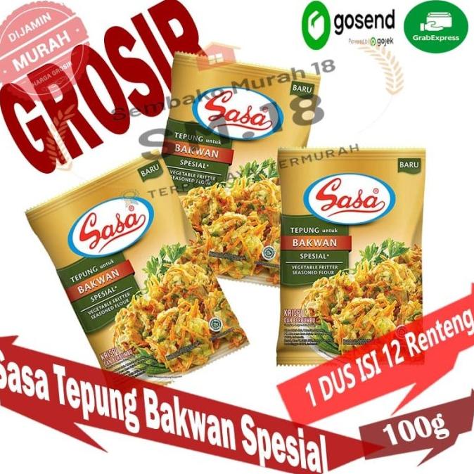 

Sasa Tepung Untuk Bakwan Spesial Per Dus isi 12Renteng - Grosir