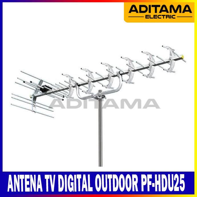 ANTENA TV DIGITAL OUTDOOR PF DIGITAL HDU-25/ PF ANTENNA YAGI HD-U25
