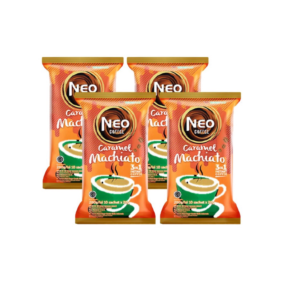 

Harga Bersahabat Neo Coffee Caramel Machiato 4 x 200 gr V0W
