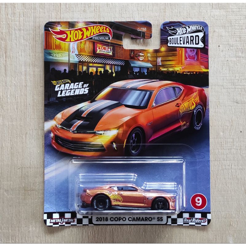 Hotwheels Premium 2018 Copo Camaro SS Boulevard series