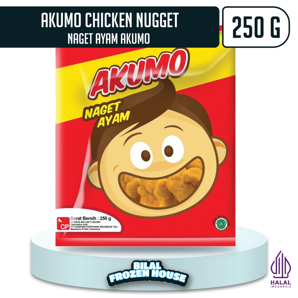 

Akumo Chicken Nugget 250gr - Nugget Ayam