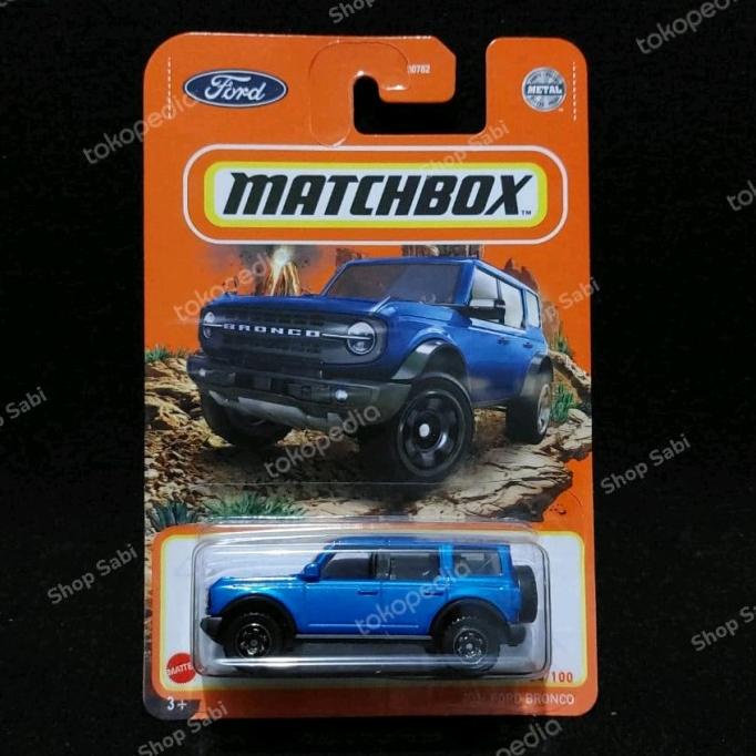 MATCHBOX 2021 FORD BRONCO BIRU