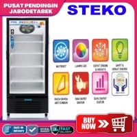 SHOWCASE STEKO MG 200 LEMARI PENDINGIN 4 RAK DISPLAY NO FROST PPJ