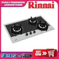 KOMPOR TANAM RINNAI RB-3SS-C (GB) BUILT IN HOB PPJ