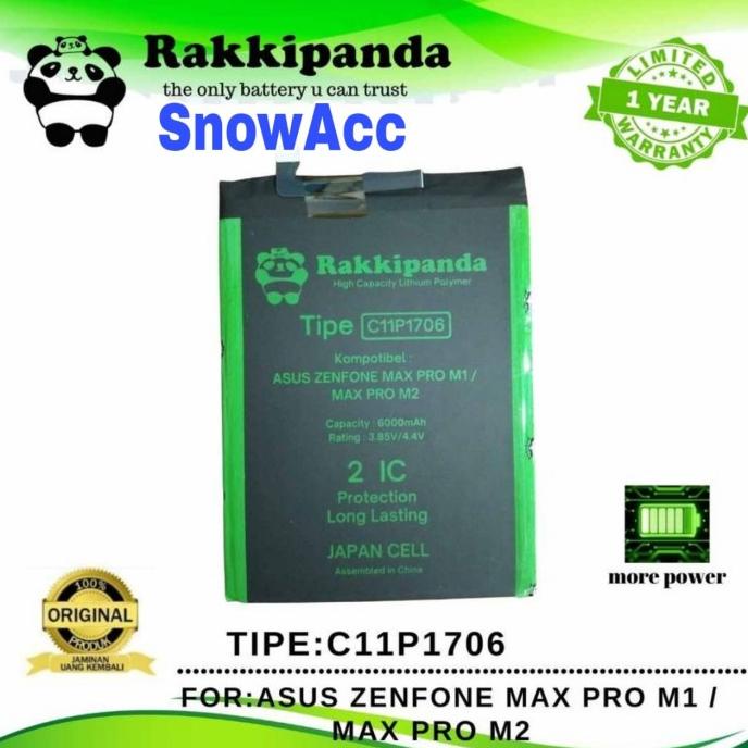 Rakkipanda Baterai Asus Zenfone Max Pro M1 / Zenfone Max Pro M2