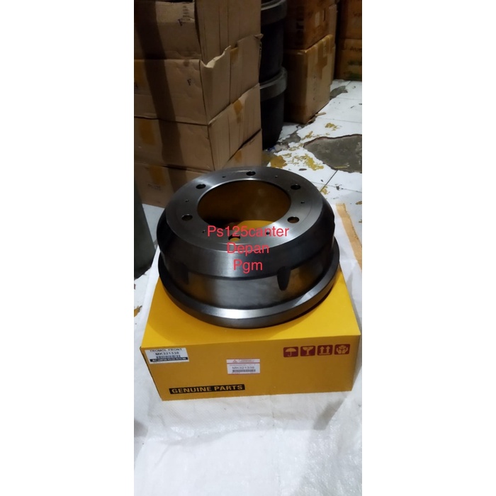 Tromol depan Brake drum Front Mitsubishi Canter 125 HD
