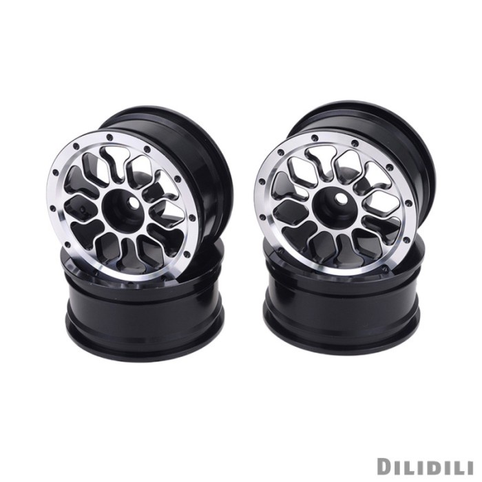 MUST HAVE 4PCS 1.9 INCH ALUMINUM BEADLOCK WHEEL RIMS FOR 1 10 RC ROCK CRAWLER CA TERLARIS