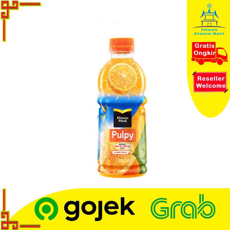 

Pulpy Orange Minuman Jeruk 300 ML - MINUTE MAID