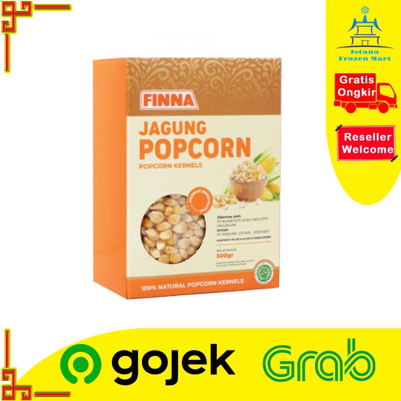 

Jagung Pop Corn 500 Gram - FINNA