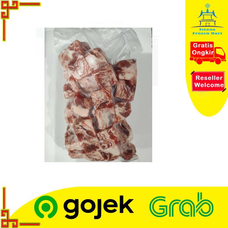 

Saikoro Wagyu / Daging Sapi Wagyu 500gr