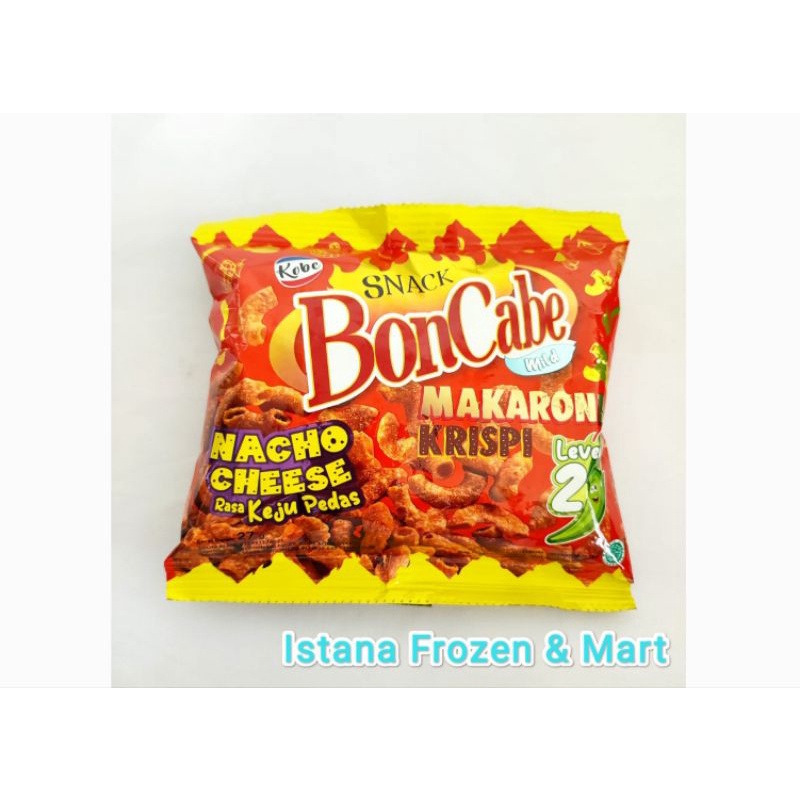 

Bon Cabe Makaroni Crispy Nacho Cheese 27 GR