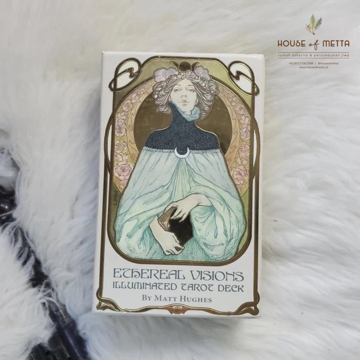 Terlaris Cardgame Tarot & Divination Ethereal Visions : An Illuminated Tarot Deck