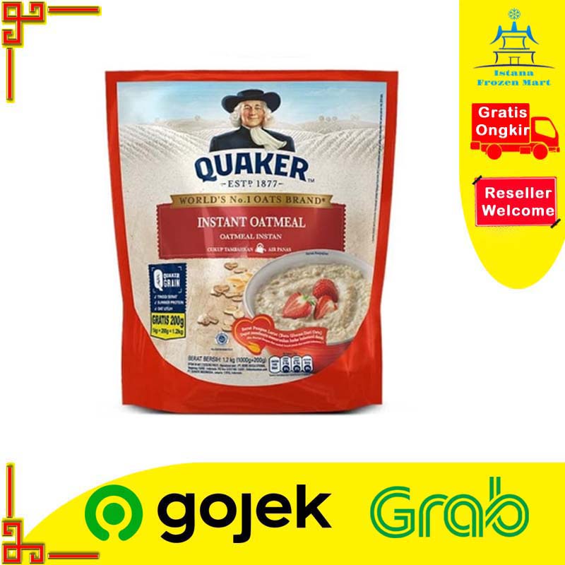 

Quaker Instant Oatmeal 1200 GR