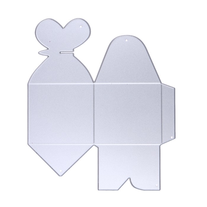 

Terlaris Art Knife Cutting Dies - Lovely Weadding Box Pattern