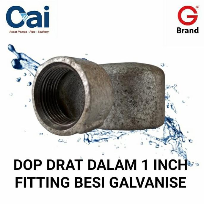 &<&<&<&] TUTUP PIPA - DOP - 1 INCH - BESI