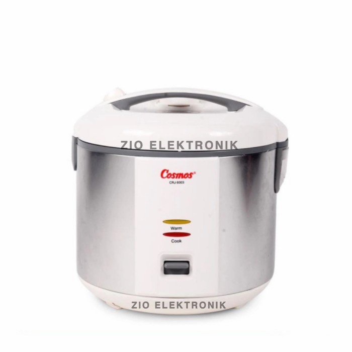 MAGIC COM COSMOS CRJ 9303 STAINLESS STEEL / RICE COOKER STAINLESS
