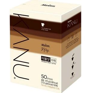 

[Ready] Korea Maxim Kanu Coffee Double Shoot/ Latte 13.5G 1Box 50Pcs