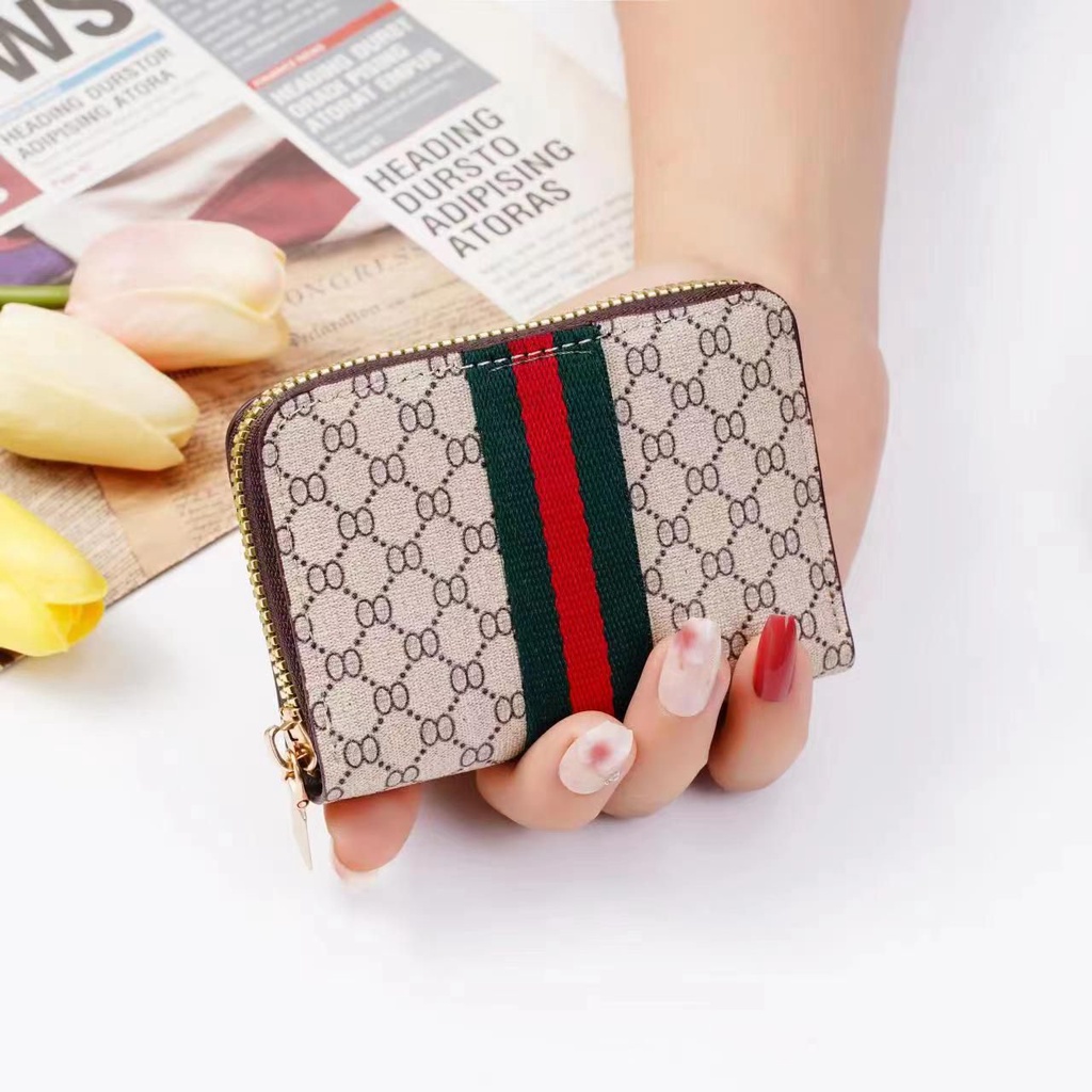 (COD) Dompet Kartu GD 11 slot kartu Dompet Premium Impor Dompet Gawang MALL SHOPPING