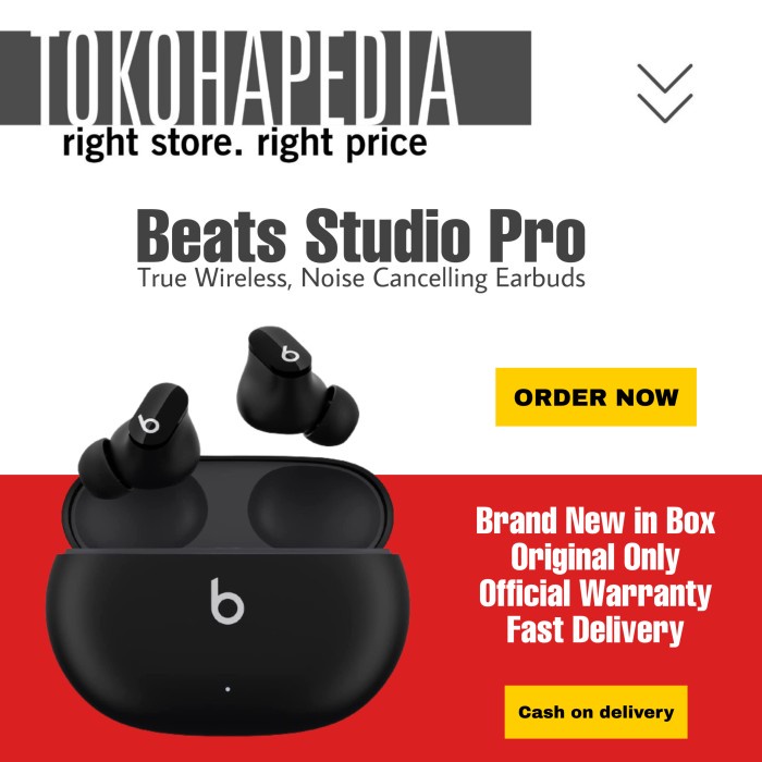 BEATS STUDIO BUDS Wireless ORIGINAL RESMI Beats By Dr. Dre