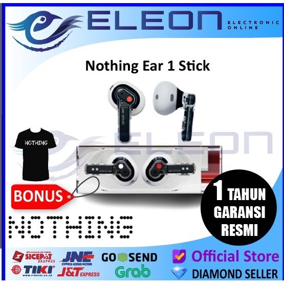 Nothing Ear 1 Earphone - TWS Nothing - ORIGINAL & GARANSI RESMI TAM