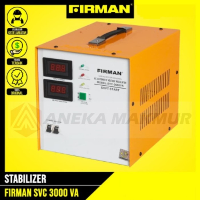 Best Seller Firman Stabilizer Svc 3000 Va Svc3000Va Stabilizer Listrik 3000V