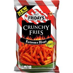 

[128gr] TGI Fridays Crunchy Fries Extreme Heat Snack - TGIF Import USA Best Seller