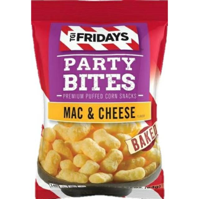 

[92gr] TGI Fridays Party Bites Mac n Cheese Snack - TGIF Import USA Best Seller