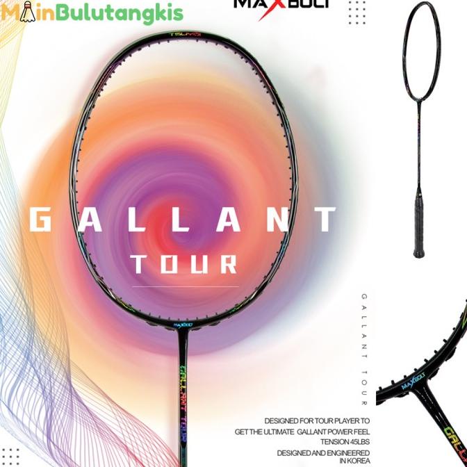 Raket Badminton Maxbolt Gallant Tour Original 100%