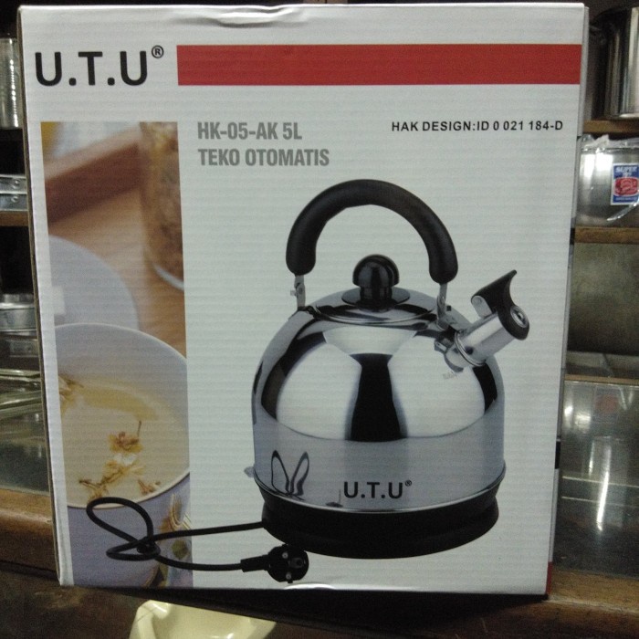 Terlaris Teko Listrik "Utu" Ukuran 5 Liter