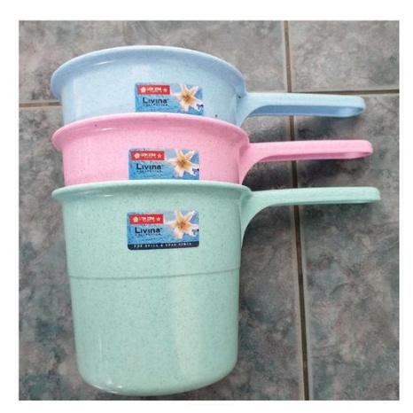 Gayung Air Mandi Deluxe Keramik Plastik Water Scooper GL-15 1.5 Liter LS Lion Star Livina