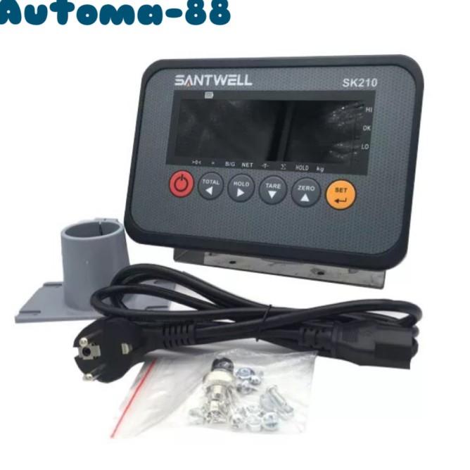 Digital Loadcell Load Cell Indicator Ac 220V Rs232 Santwell Sk-210