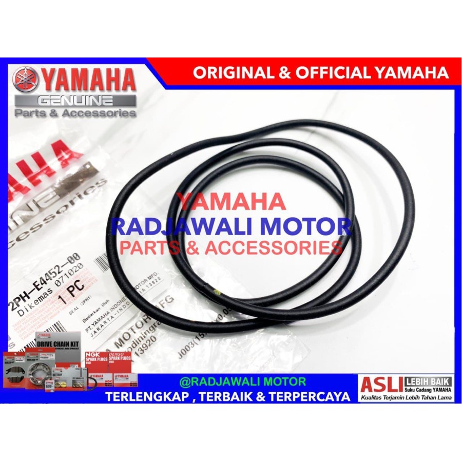 SEAL KARET ORING BOX FILTER MIO M3 , Z , SOUL GT 125 , XRIDE 125 ASLI ORIGINAL YAMAHA 2PH-E4452-00