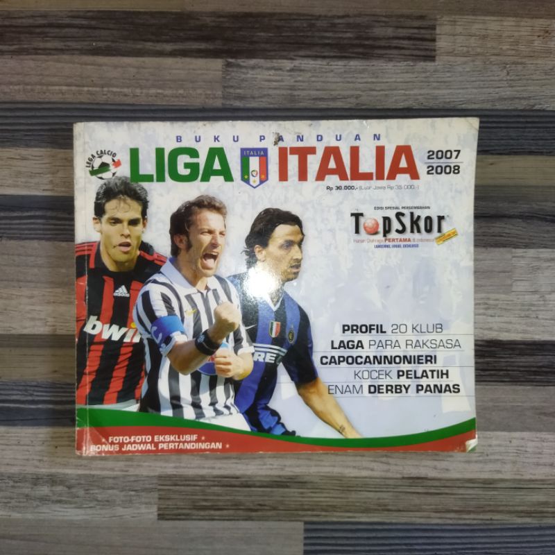 BUKU PANDUAN LIGA ITALIA DAN LIGA INGGRIS 2007-2008