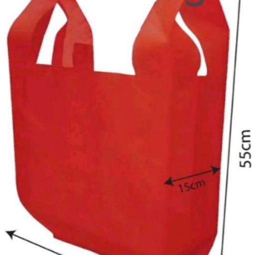 

Terbaru Goodie bag model Kresek uk 36x55x15 40gsm & 55gsm isi20pcs ( 1kodi )