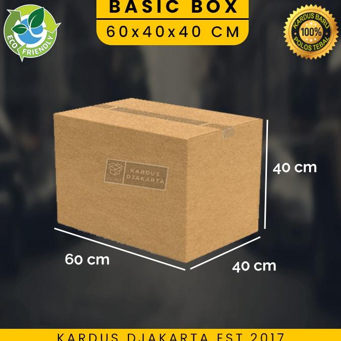 

Sale 7.7 KARDUS / KARTON BOX BESAR POLOS Uk. 60x40x40 CM