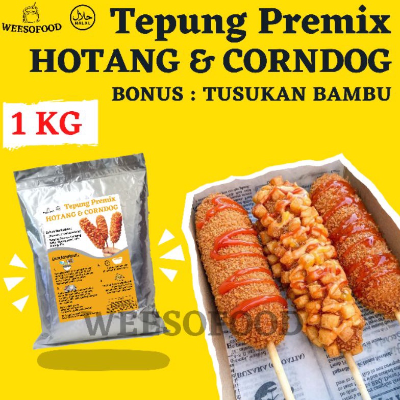 

Produk.. Tepung Corndog & Hotang 1 KG 34