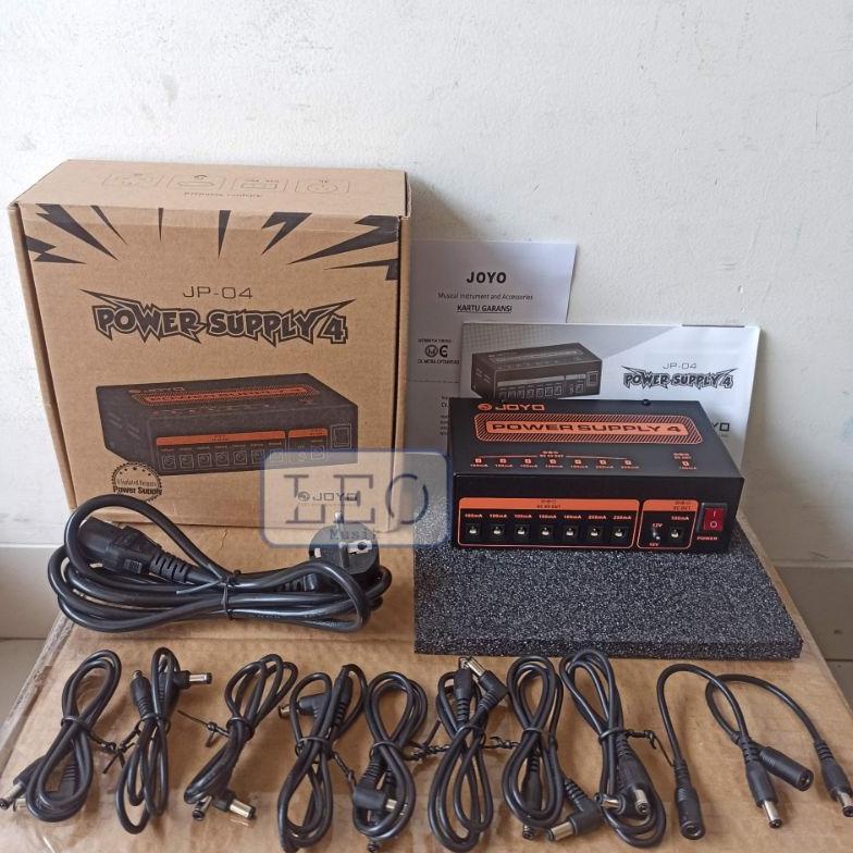 Terbaru Joyo Jp04 Jp 04 Power Supply Independent Untuk Guitar Efek Joyo Jp 04