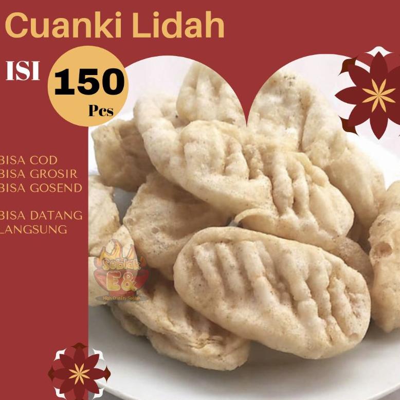 

Sale 7.7 GRATIS BUBBLE WRAP - BISA COD - Cuanki lidah 150 pcs - toping seblak baso Aci bakso cuanki mie instan