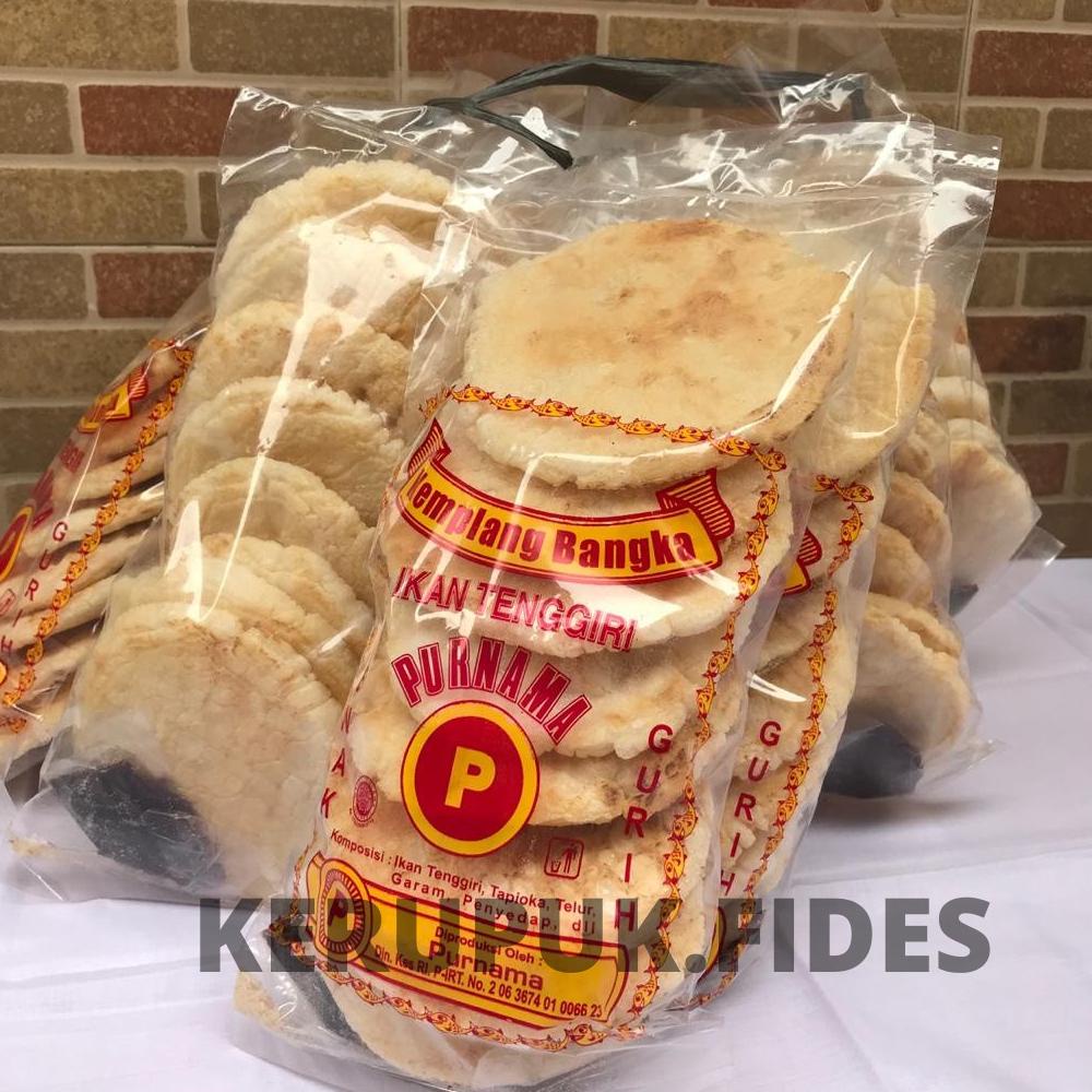 

7.7 Kerupuk Kemplang Bangka Merk Purnama - Isi 8 Pcs Pedas Gurih Enakk!