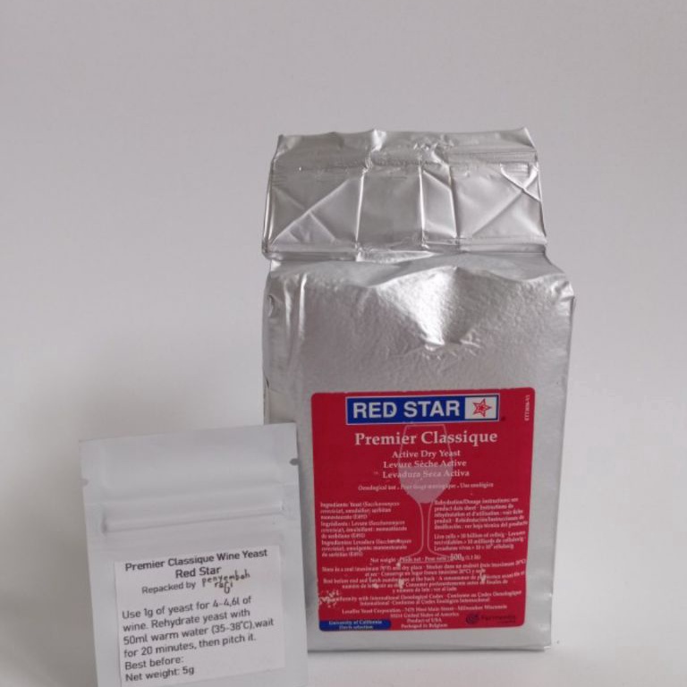 

Best terlaris Red Star Premier Classique Wine Yeast, Repacked 5g 91