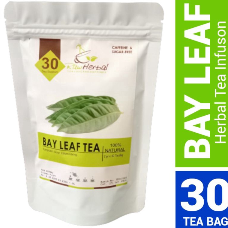 

Premium.. BAY LEAF TEA : TEH DAUN SALAM, BIABETES & URIC ACID (30 TEA BAG) 35