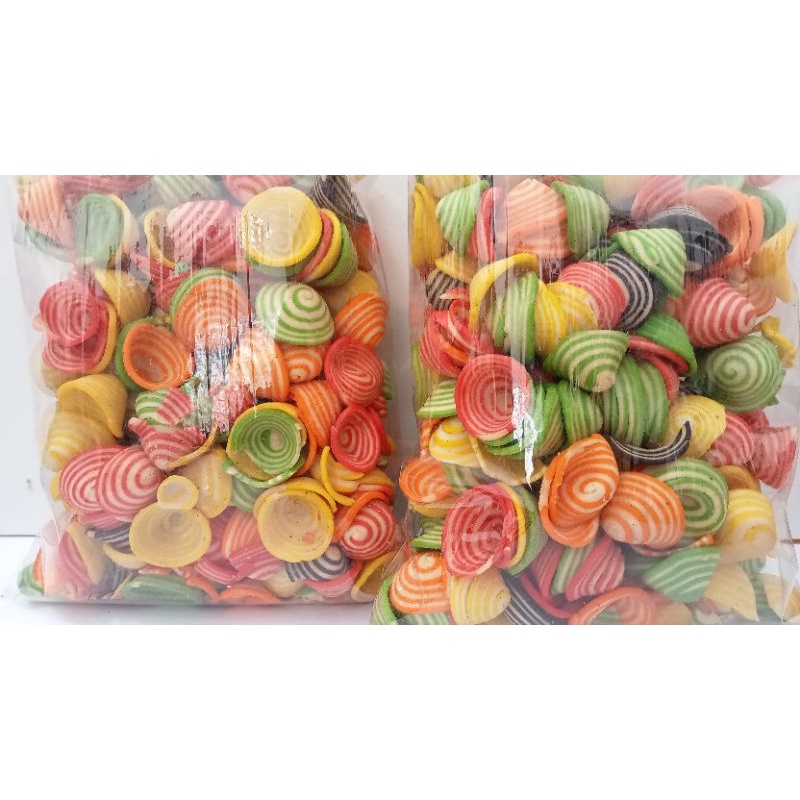 KUPING GAJAH WARNA-WARNI 250gram