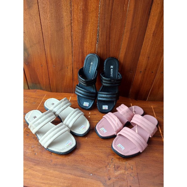 Sandal Slop Wanita Upper 2 Trepes
