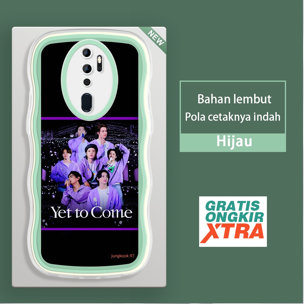 Mulia OPPO NEO 9 A3S A5 A7 A5S A9 2020 A12 A12S A12E  Casing Ponsel  BTS Yot To Come  warna-warni ge
