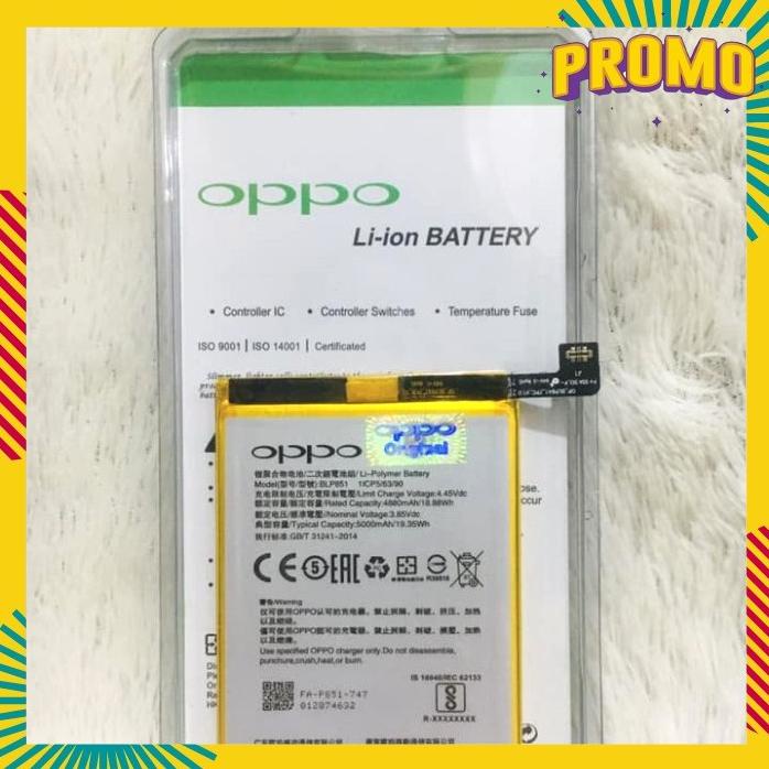 Acc Hp Baterai Oppo A74 4G Blp851 5000Mah Original Package Mika