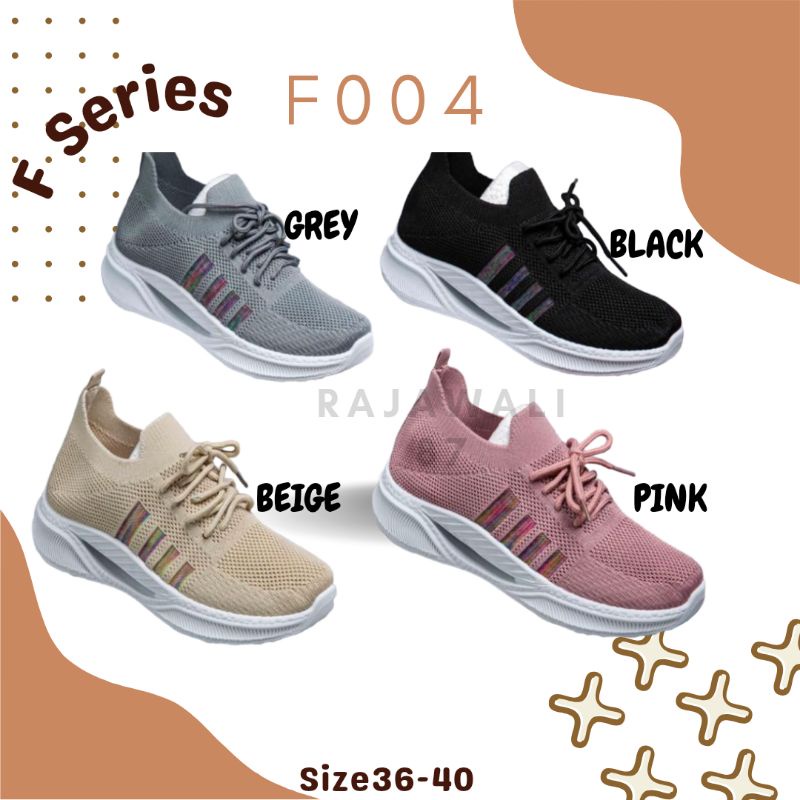 WM-F004 SEPATU SNEAKER FASHION CASUAL OLAHRAGA TERBARU STYLE KOMBINASI POLOS PRIA WANITA UNISEX BAHAN RAJUT SLIP ON BEST QUALITY REAL PICTURE