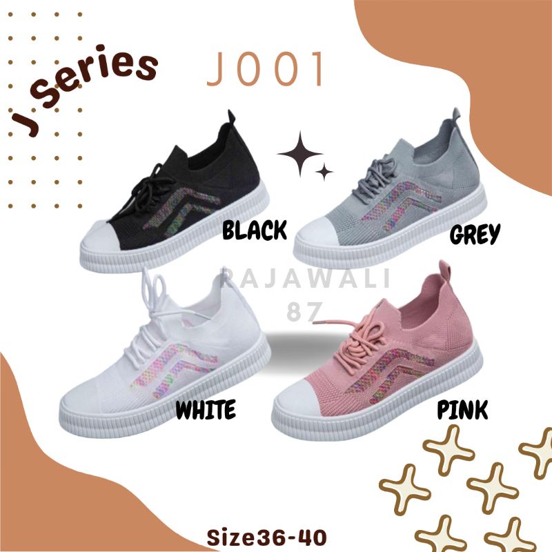 WM-J001 SEPATU SNEAKER FASHION CASUAL OLAHRAGA TERBARU STYLE KOMBINASI POLOS PRIA WANITA UNISEX BAHAN RAJUT SLIP ON BEST QUALITY REAL PICTURE